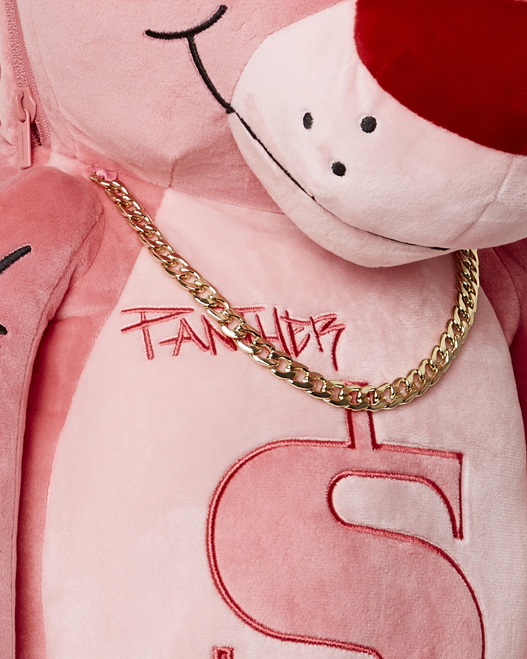 PINK PANTHER UP TO NO GOOD TEDDY BEAR BACKPACK